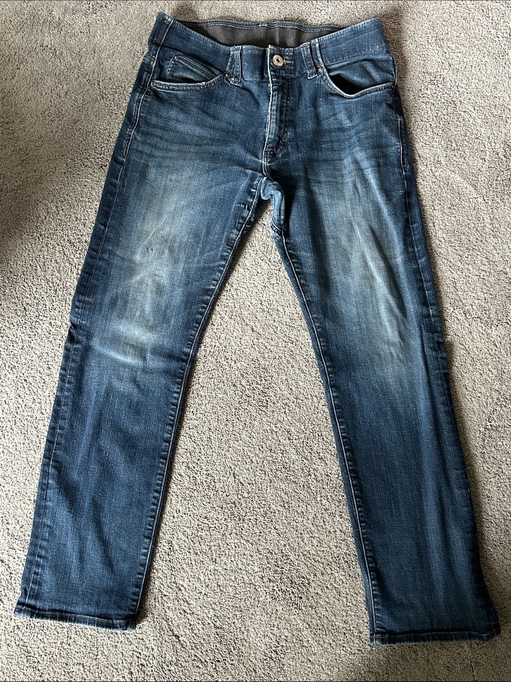 Lee Extreme Motion Men's Faded Blue Straight Jeans